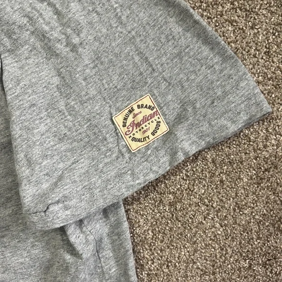 Indian Motorcycle Mechanic T Shirt - Picture 3 of 4